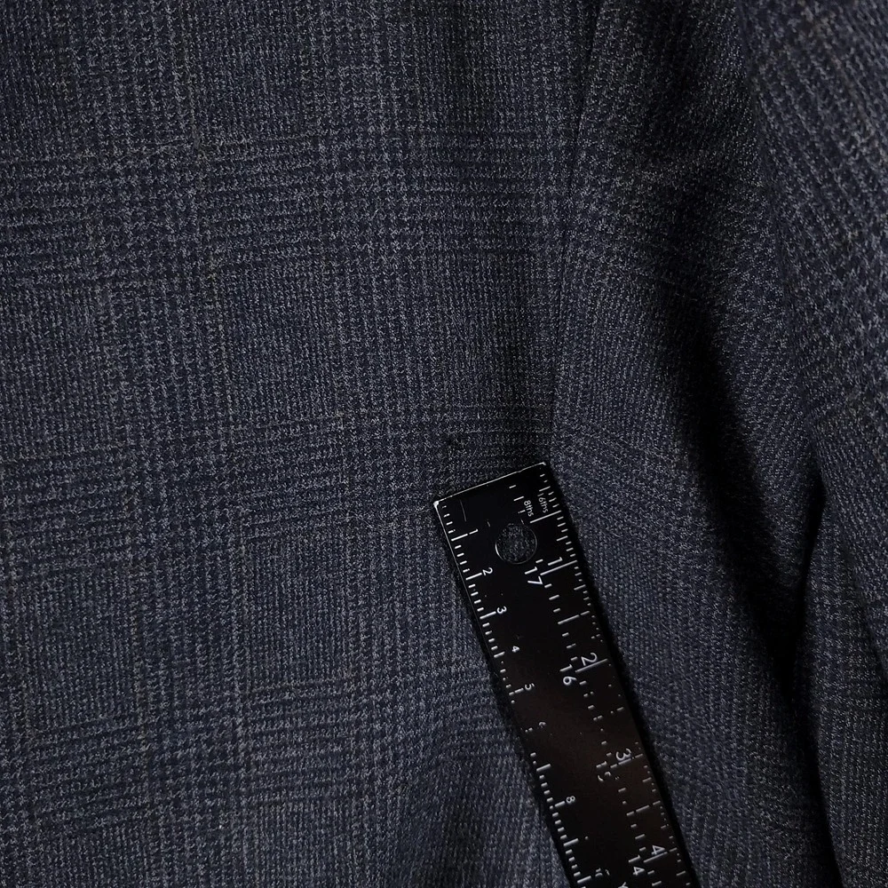 Brooks Brothers Blazer Mens 44 Gray Wool Check Tweed Classic Fit Made In USA